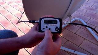 Satellite Finder meter how to use [upl. by Muhan]