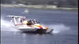 1987 Piston Powered Unlimited Hydroplane highlights [upl. by Leelahk]