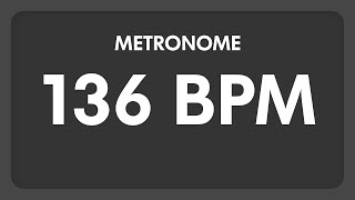 136 BPM  Metronome [upl. by Mariande]