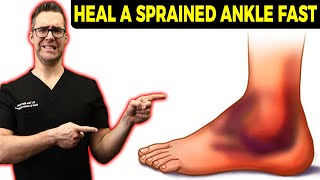 Fix TWISTED Ankle ROLLED Ankle or SPRAINED Ankle Ligaments FASTER [upl. by Alil]