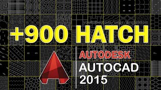 Instala y descarga más de 900 Hatch para AutoCAD  Windows [upl. by Hauck]