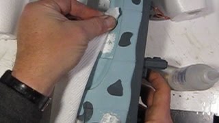 HOW TO REMOVE PAINT WITH LACQUER THINNER [upl. by Eilssel867]