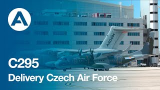 Delivery C295 Czech Air Force [upl. by Noeht]