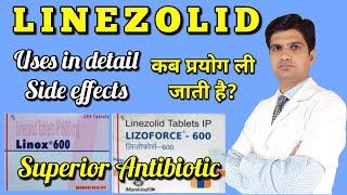 Lizoforce 600 mg tablet  Linezolid tablets  Linezolid tablets ip 600  tab linid uses side effect [upl. by Airetnohs]