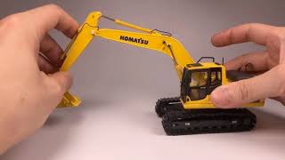 150 Scale Komatsu PC220 Excavator DieCast Modelvajjexrc diecastmodel [upl. by Yentruoc322]