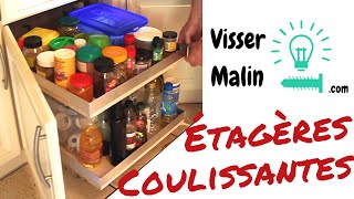 Comment faire des étagères coulissantes  EP25 [upl. by Enomor]