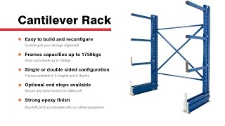 How to assemble Cantilever Rack [upl. by Aihsal]