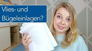 Vlieseinlagen Bügeleinlagen und co  Nastjas Nähtipps [upl. by Reifel204]