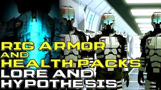 Dead Space RIG Armor Lore  How Do Health Packs Work  Suits Upgrades Bar and Mechanics Explained [upl. by Pownall]