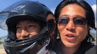 Daju Vai moto vlog Dharan ko famous ani mitho thukpa khadei ani halka shopping pani [upl. by Silyhp382]