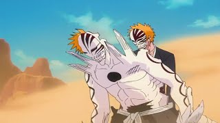 Hollowfied Ichigo VS Vizards English Sub [upl. by Chantalle407]