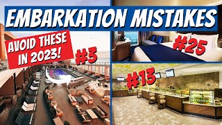 31 Cruise Embarkation Day Mistakes You Can Easily Avoid [upl. by Thatch184]