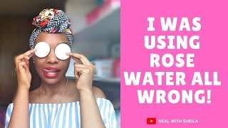 How To Use Rose Water CORRECTLY And Glow [upl. by Jentoft137]