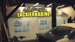 Low Budget Lackierkabine für die Halle [upl. by Tutto]