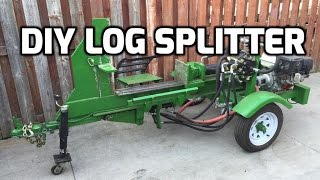 DIY Log Splitter [upl. by Tserof]