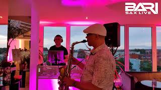 Sax and Dj Chillout Jazzy Deep House Live setSax and the RoofPanorama Lounge Cafe Grand Lubicz [upl. by Natehc]