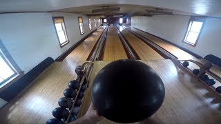 Almost 100 Year Old Bowling Alley You Can Still Use Shohola Pennsylvania [upl. by Akkire]