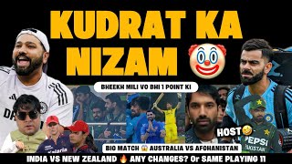 JUST RCB THINGS 🤡 PAAIJAAN AB HUM KYA KREGE 😂 HOST 1 POINT LE LO  IND Vs NZ 🔥 AFG Vs AUS BIG MATCH [upl. by Donalt]