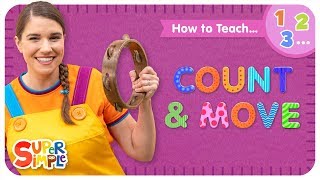 How To Teach quotCount amp Movequot  A High Energy Counting Song For Kids [upl. by Itnahsa]