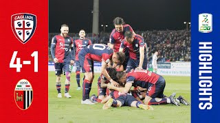 CAGLIARIASCOLI 41  SERIE BKT GLI HIGHLIGHTS [upl. by Harts225]