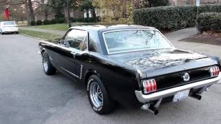 Mustang 1965 V8 289  perfect exhaust sound [upl. by Arvo60]