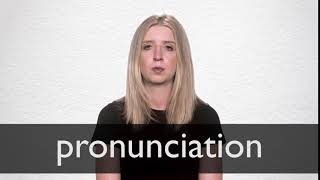 How to pronounce PRONUNCIATION in British English [upl. by Kassab]