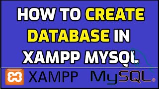 How to create database in XAMPP MySQL MariaDB 2020 [upl. by Acinomaj742]