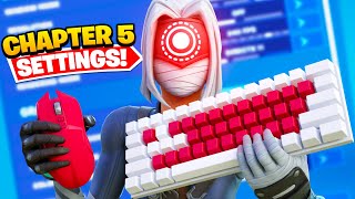 BEST Chapter 5 PC Keyboard amp Mouse Settings Sensitivity  Keybinds In Fortnite [upl. by Puri418]