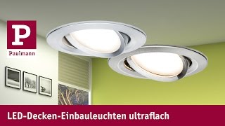 LED Einbaustrahler ultraflach [upl. by Yirinec]