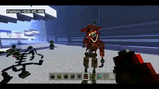 Five Nights At Freddys 3 Addon Minecraft Mod Review Mod By Dany Fox [upl. by Atikim655]