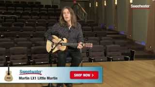 Martin LX1 Little Martin Acoustic Guitar Review  Sweetwater Sound [upl. by Gabler]