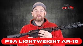 PSA Lightweight AR15 Review  Palmetto State Armory 16quot M4 556 MLOK Rifle [upl. by Seena48]