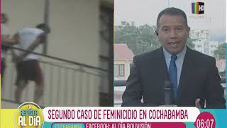 Segundo caso de feminicidio en Cochabamba [upl. by Ayn]