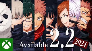 JUJUTSU KAISEN Cursed Clash – Release Date Trailer [upl. by Htedirem]