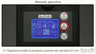 Le regolazione della fiamma modulazione caduta pellet [upl. by Ardnos]