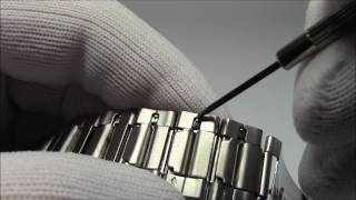 How to Size a Folded Link Bracelet  Watch and Learn 16 [upl. by Newsom]