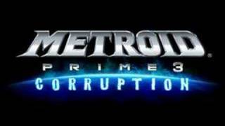 Metroid Prime 3 Corruption Music Title Screen Intro Theme [upl. by Assirod]