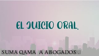 Juicio oral del proceso penal en Bolivia [upl. by Lehcir498]