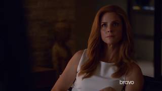 Suits S05E11  Donna announcing Harvey that shes going back to him [upl. by Yrahcaz]