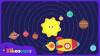 The Planets Song  The Kiboomers Preschool Songs amp Nursery Rhymes About The Solar System [upl. by Lynne942]