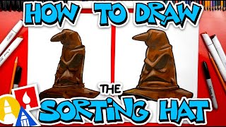 How To Draw Sorting Hat From Harry Potter [upl. by Lajet517]