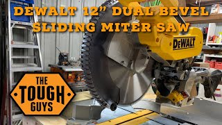 Dewalt 12in Sliding Miter Saw DWS779 Setup amp Review [upl. by Epolulot]