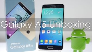 Samsung Galaxy A5 2016 Edition Unboxing amp Overview [upl. by Aig]