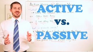 Grammar Series  Active Voice vs Passive Voice [upl. by Gustaf539]