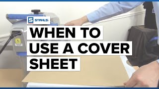 Heat Press Tip When to Use a Cover Sheet [upl. by Azer632]