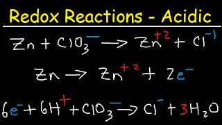 How To balance Redox Equations In Acidic Solution [upl. by Kennet]