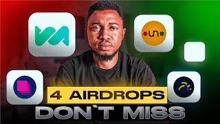 4 AIRDROPS To Do Right Now  Airdrops Tutorials STEP BY STEP [upl. by Wolfgang]