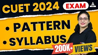 CUET 2024 Syllabus and Exam Pattern  Complete Details  By Rubaika Maam [upl. by Ahern]