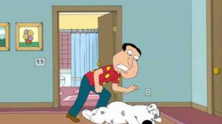 Family Guy  Quagmire Fighting with Brian [upl. by Desimone121]