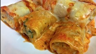 Beef amp Spinach Cannelloni  Todds Kitchen [upl. by Anawed]